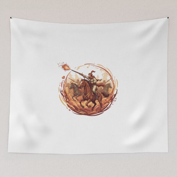 Item preview, Heritage Equestrian Charge - Traditional Rider Logo designed and sold by Alta-store.