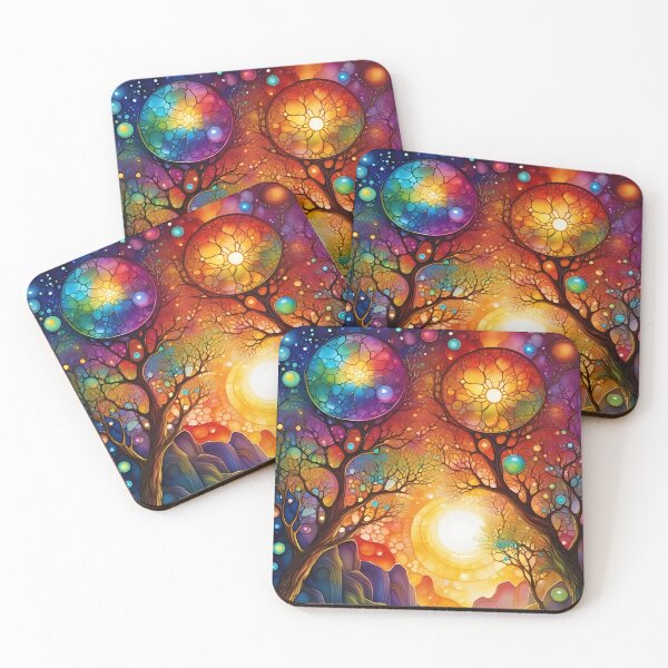 Item preview, Colorful Space Landscape designed and sold by CalmnessbyChoice.