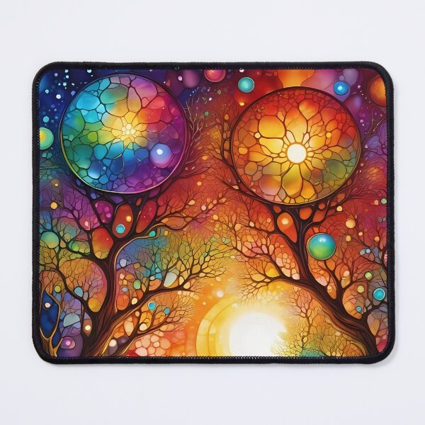 Item preview, Colorful Space Landscape designed and sold by CalmnessbyChoice.