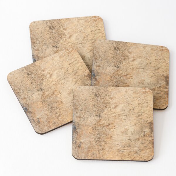 Item preview, Light brown abstract ice texture designed and sold by KRFNatureGifts.