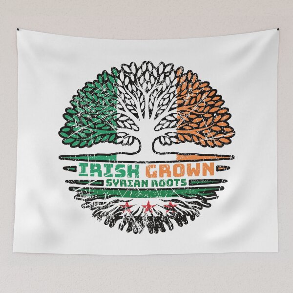 Item preview, Irish Grown With Syrian Roots designed and sold by FlagX.