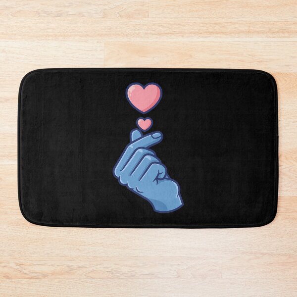 Item preview, Kpop Korean Music Cute Finger Heart Love Korea designed and sold by LuminOrb.