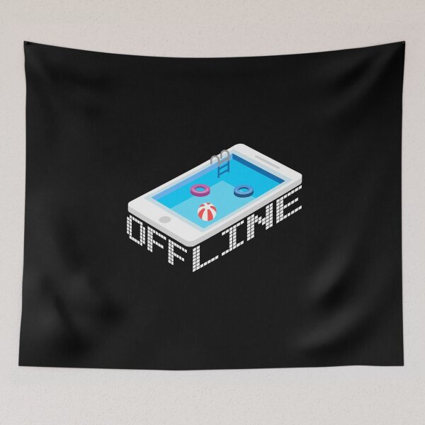 Item preview, I'm offline - smartphone vacation gift designed and sold by Halfstone.