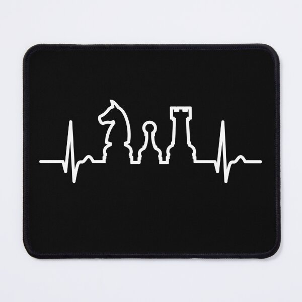 Item preview, ECG curve - heart curve - pulse, chess - Checkmate designed and sold by Halfstone.