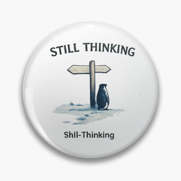 Item preview, still Thinking - Penguin designed and sold by mj200.