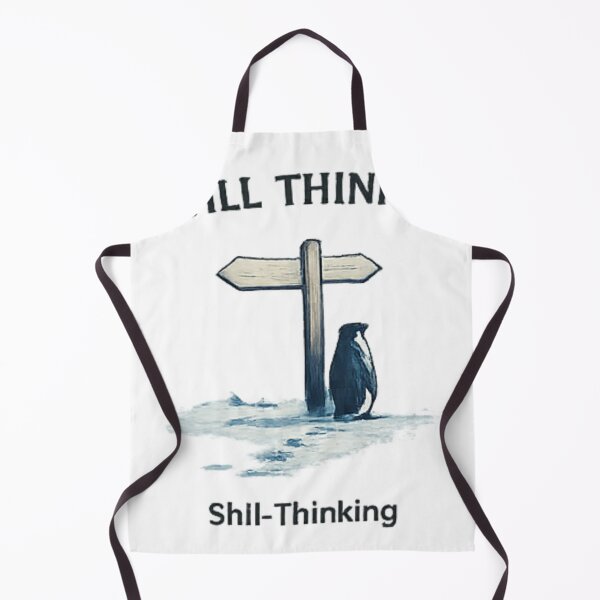 Item preview, still Thinking - Penguin designed and sold by mj200.