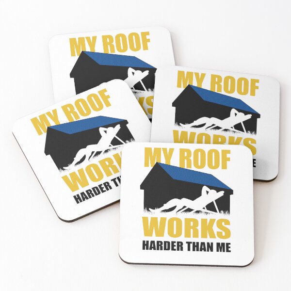 Item preview, My roof works harder than me - Photovoltaic, Solar designed and sold by Halfstone.