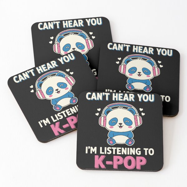 Item preview, Cant Hear You Im Listening To K-Pop Korean Music designed and sold by LuminOrb.