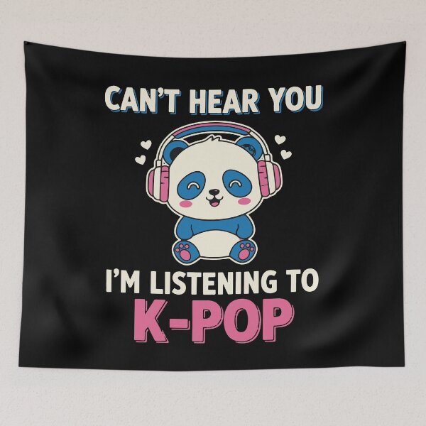 Item preview, Cant Hear You Im Listening To K-Pop Korean Music designed and sold by LuminOrb.