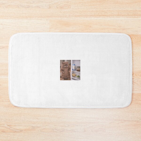 Item preview, Grumpy British Shorthair and the Empty Fridge designed and sold by LovelyCatGalaxy.