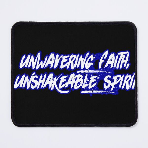 Item preview, Unwavering Faith, Unshakeable Spirit designed and sold by Faithful Inspiration.