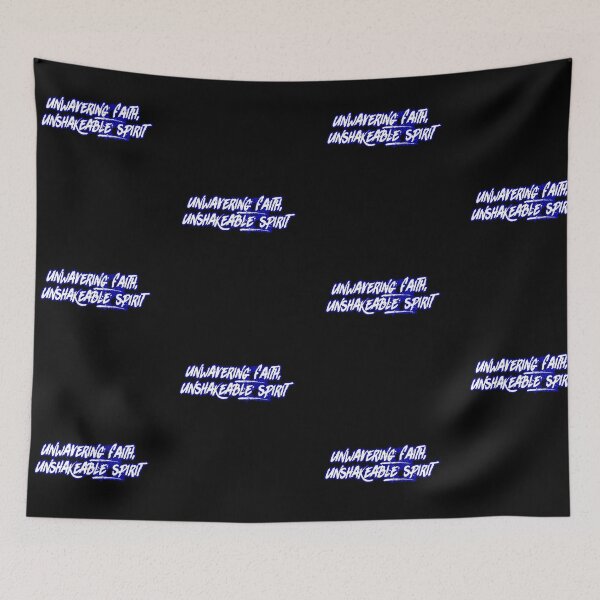 Item preview, Unwavering Faith, Unshakeable Spirit designed and sold by Faithful Inspiration.