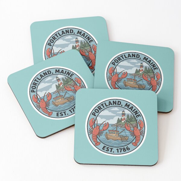 Item preview, Portland, Maine designed and sold by Pixel-Lair.