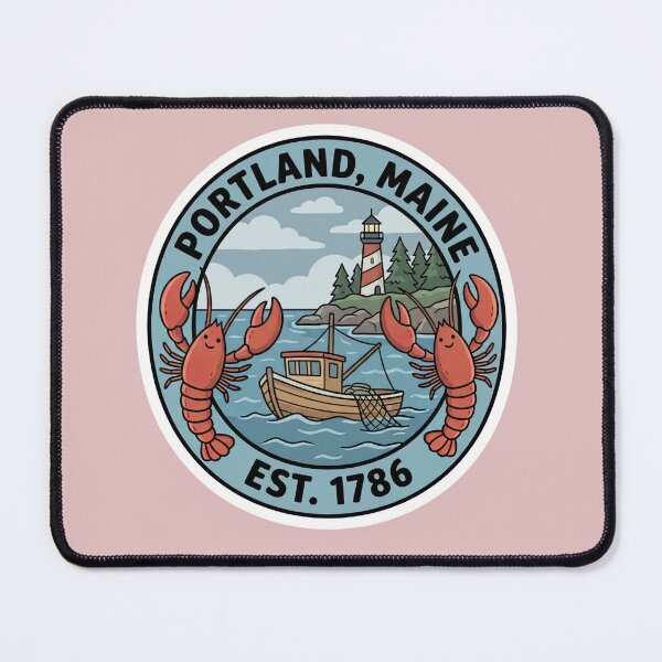 Item preview, Portland, Maine designed and sold by Pixel-Lair.