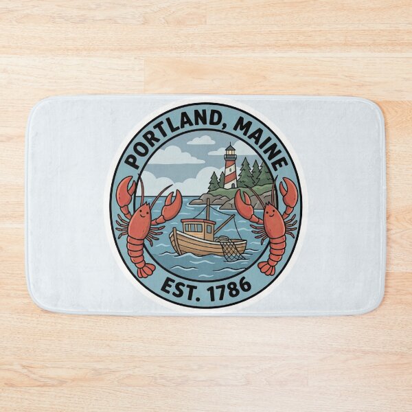 Item preview, Portland, Maine designed and sold by Pixel-Lair.