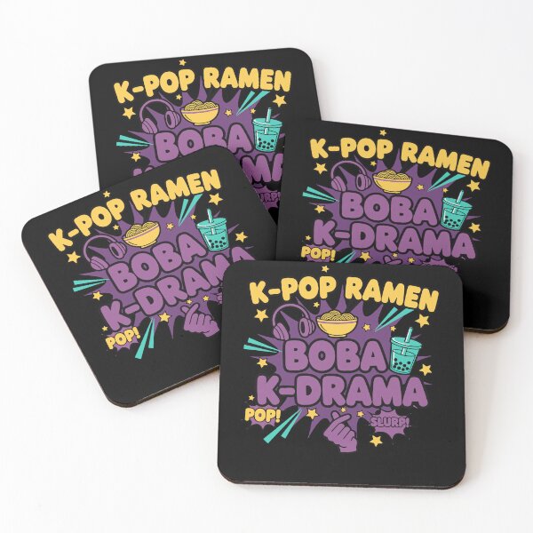Item preview, K-Pop Ramen Boba K Drama Pop Slurp Korean Music designed and sold by LuminOrb.