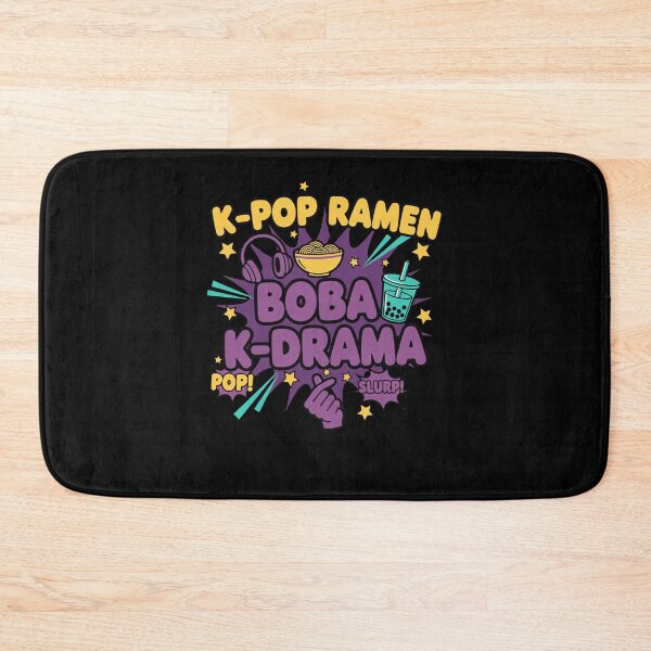 Item preview, K-Pop Ramen Boba K Drama Pop Slurp Korean Music designed and sold by LuminOrb.