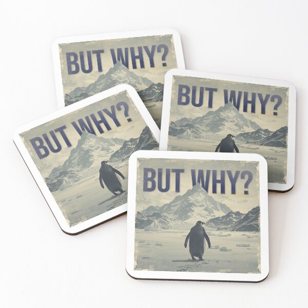 Item preview, Nihilist Penguin Goes to the Mountain - BUT WHY? designed and sold by TheHouseMaster.