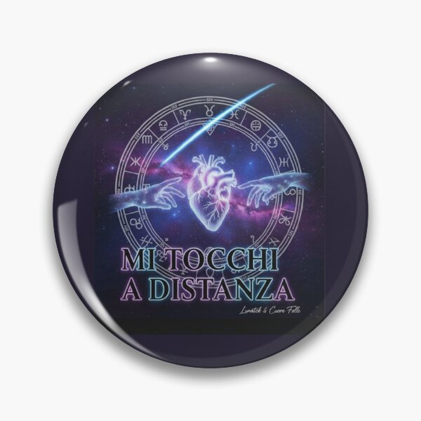 Item preview, “You Touch Me From Afar – Cosmic Heart” designed and sold by Lunatick & Cuore Folle .
