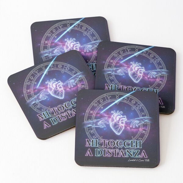Item preview, “You Touch Me From Afar – Cosmic Heart” designed and sold by Lunatick & Cuore Folle .