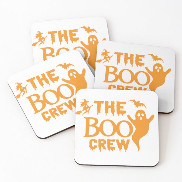 Item preview, The Boo Crew Fun Halloween Spooky Ghost and Witch designed and sold by Latikshop.