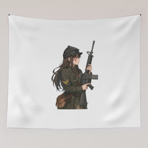 Item preview, Gun of Native American designed and sold by RAWLIFEGRAPHIC.