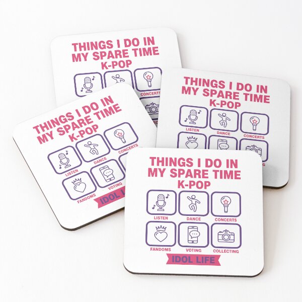 Item preview, Things I Do In My Spare Time K-Pop Idol Life designed and sold by LuminOrb.