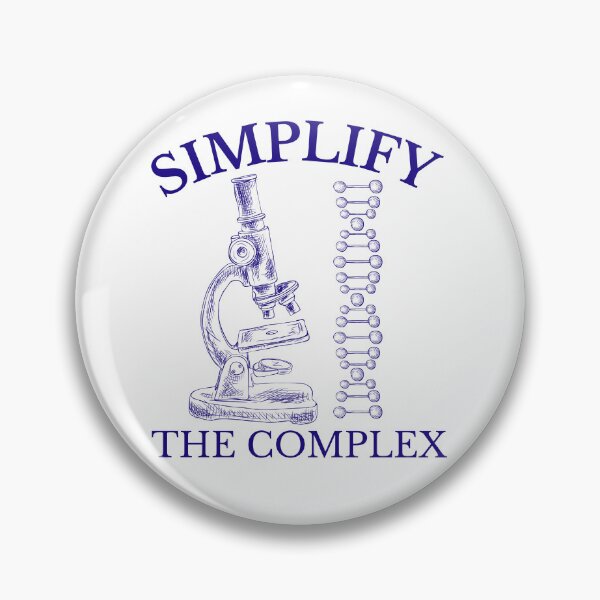 Item preview, Simplify the Complex designed and sold by aron_QuoTee.