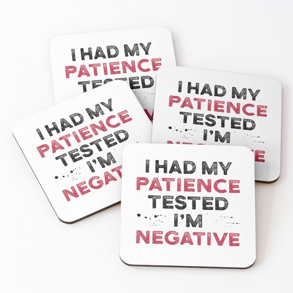 Item preview, I had my patience tested - I'm negative designed and sold by Halfstone.