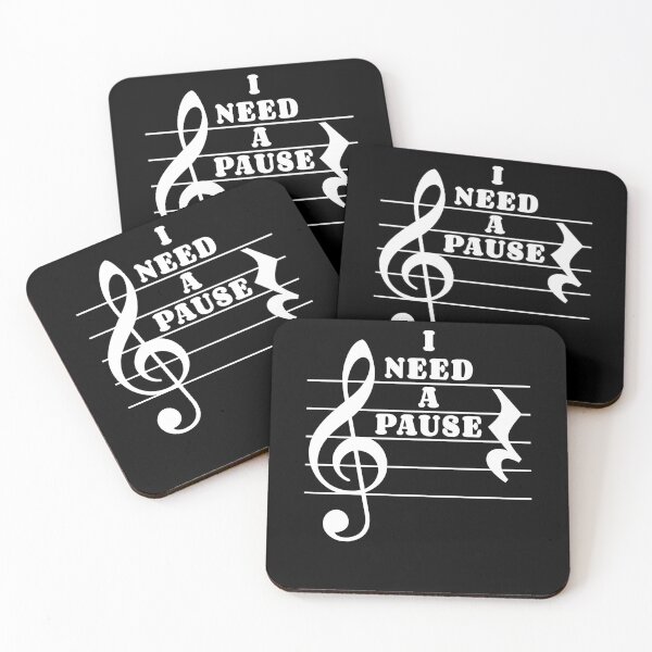 Item preview, Musician - I need a pause, pause sign designed and sold by Halfstone.