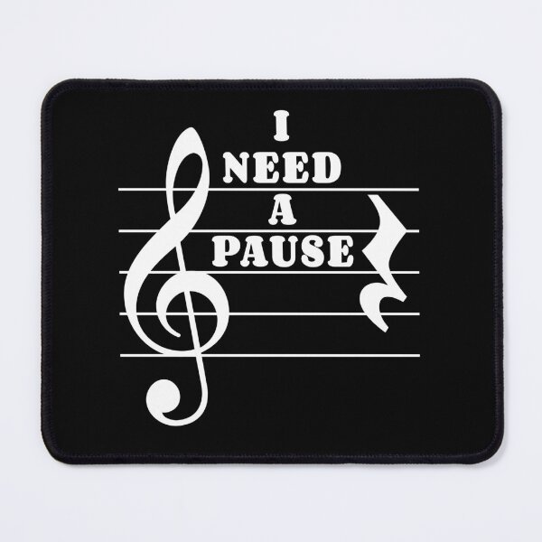Item preview, Musician - I need a pause, pause sign designed and sold by Halfstone.