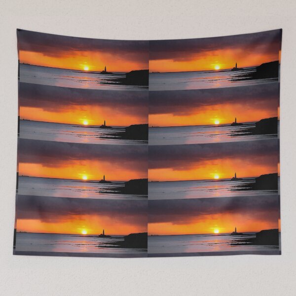 Item preview,  Sunrise at Collywell Bay in Northumberland designed and sold by Violaman.