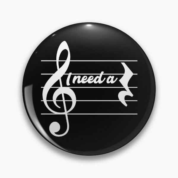 Item preview, Musician - I need a pause, pause sign designed and sold by Halfstone.