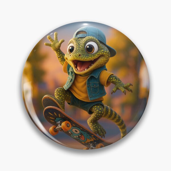 Item preview, Skater Nile Monitor designed and sold by Sillytoe.