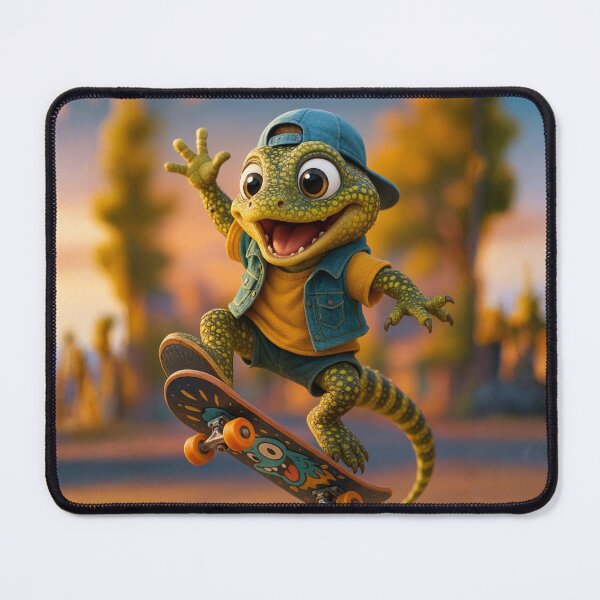 Item preview, Skater Nile Monitor designed and sold by Sillytoe.