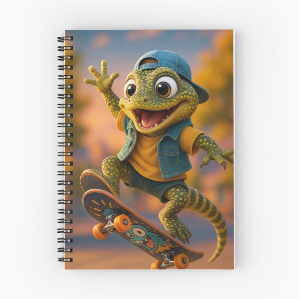 Item preview, Skater Nile Monitor designed and sold by Sillytoe.