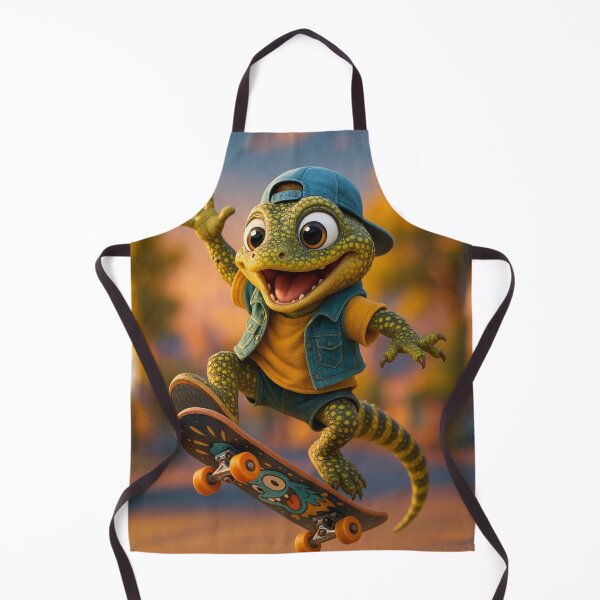 Item preview, Skater Nile Monitor designed and sold by Sillytoe.