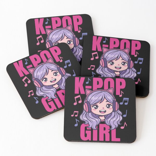 Item preview, K-Pop Girl Korean Music Cute Anime Kpop Korea designed and sold by LuminOrb.
