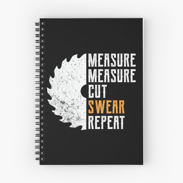 Item preview, DIY - Measure, cut, swear, repeat designed and sold by Halfstone.