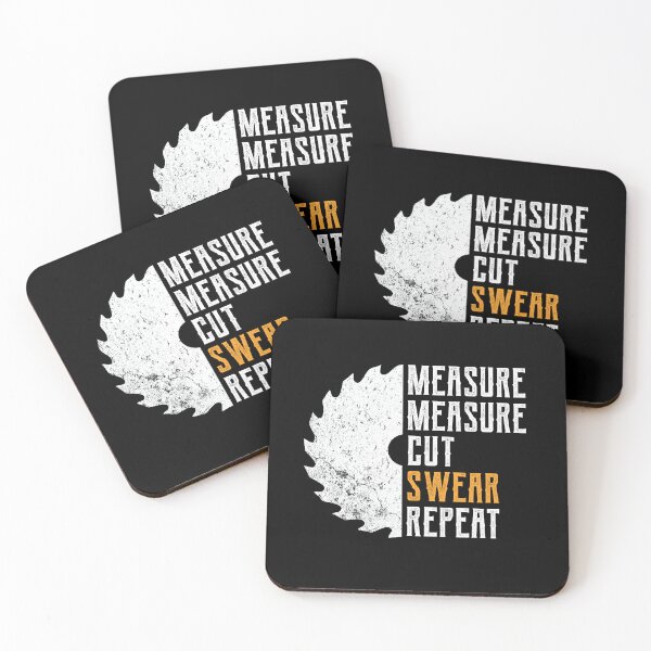 Item preview, DIY - Measure, cut, swear, repeat designed and sold by Halfstone.