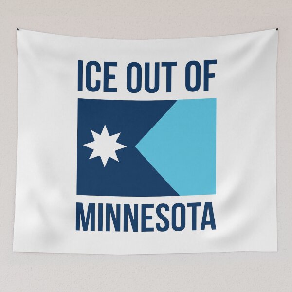 Item preview, ICE out of Minnesota designed and sold by Rachel the Artist .