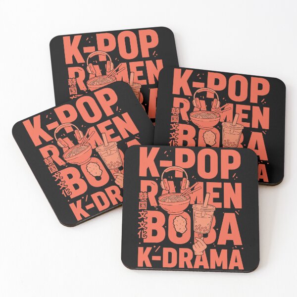 Item preview, K-Pop Ramen Boba K Drama Korean Music Anime Korea designed and sold by LuminOrb.