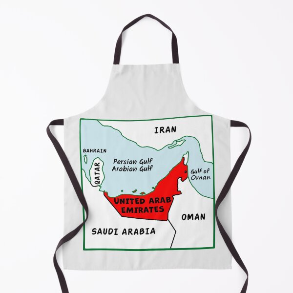 Item preview, United Arab Emirates Map - UAE Pride Minimalist Design designed and sold by mashmosh.