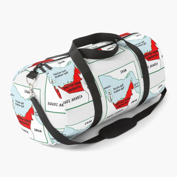 Item preview, United Arab Emirates Map - UAE Pride Minimalist Design designed and sold by mashmosh.