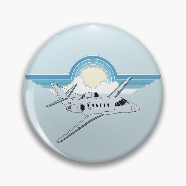 Item preview, Cessna Citation Jet Pilot Wings Aviation Design designed and sold by skye-studio.