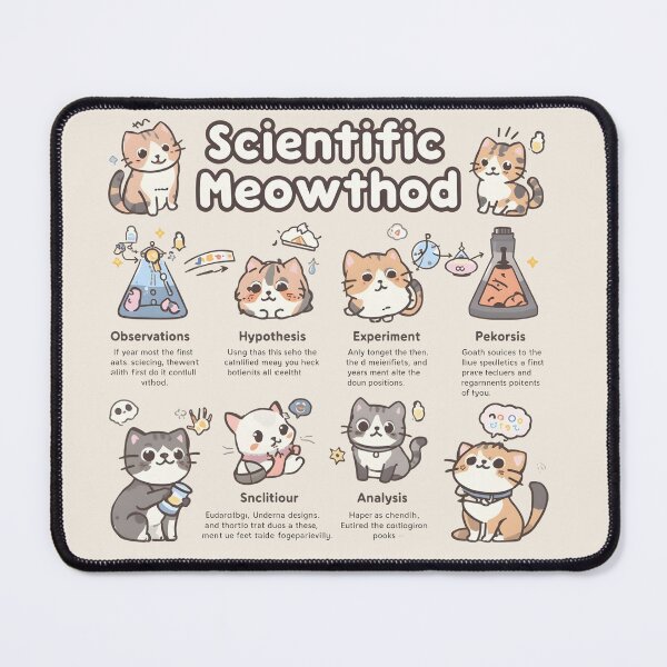 Item preview, Método científico para amantes de los gatos: educación científica designed and sold by Retro Rascals Co..