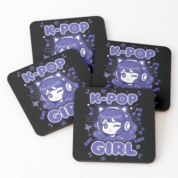 Item preview, K-Pop Girl Korean Music Anime Cute Kpop Fans Love designed and sold by LuminOrb.