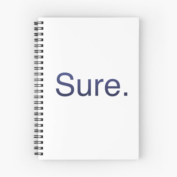 Item preview, Sure - Minimal Reaction Design designed and sold by PigeonOfGlory.