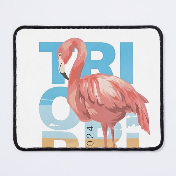 Item preview, Tropic Beach Vibes 2024: Flamingo Summer Sunset designed and sold by Mary Ney.