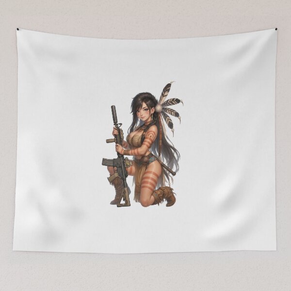 Item preview, Gun of Native American designed and sold by RAWLIFEGRAPHIC.